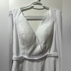 Brand new beautiful wedding dress gown white medium